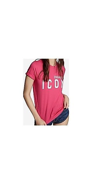 Dsquared2 Print-Shirt ICON Damen T-Shirt Pink günstig online kaufen