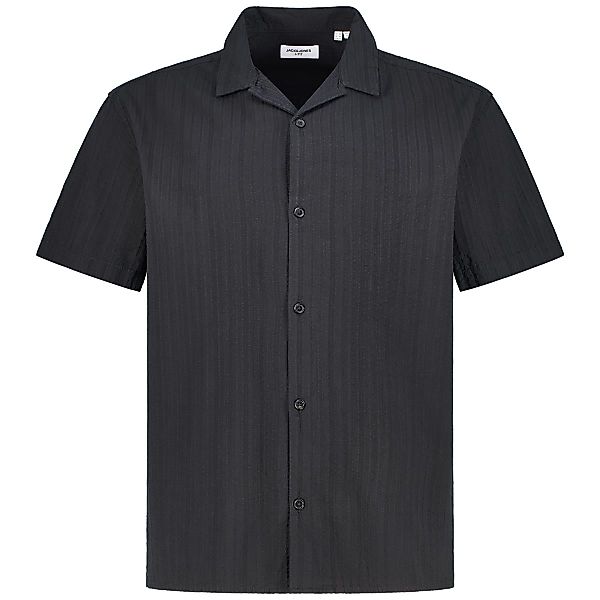 Jack&Jones Freizeithemd aus Baumwolle Farbe schwarz Größe: 5XL günstig online kaufen