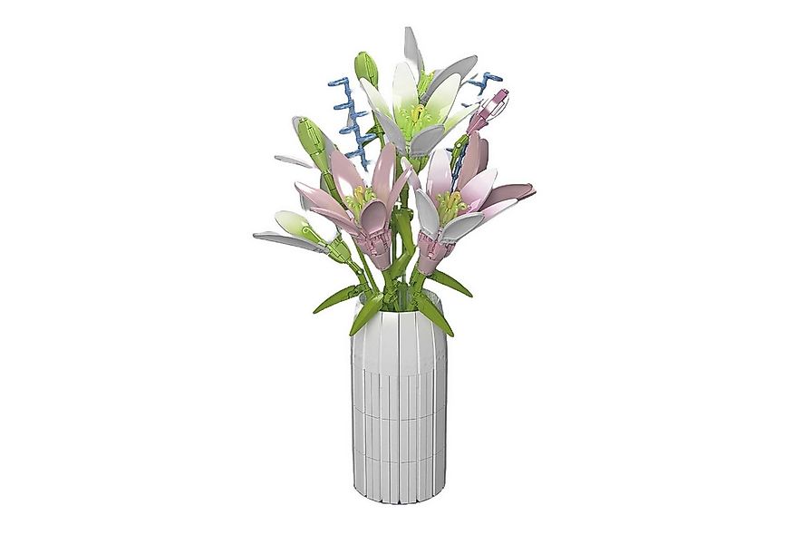 Mould King 10057 - Lilien in der Vase (Mould King) Klemmbausteine Spielbaus günstig online kaufen
