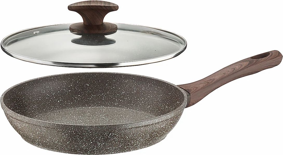 PINTINOX Bratpfanne "Chalet" Aluminium Set, Stein-Optik, Induktionsgeeignet günstig online kaufen