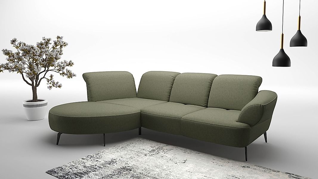 sit&more Ecksofa "Dance, L-Form, inkl. Sitztiefenverstellung", inkl. Click& günstig online kaufen