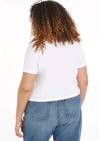Calvin Klein Jeans T-Shirt "CK ADDRESS LOGO BABY TEE", mit hohem Rundhalsau günstig online kaufen