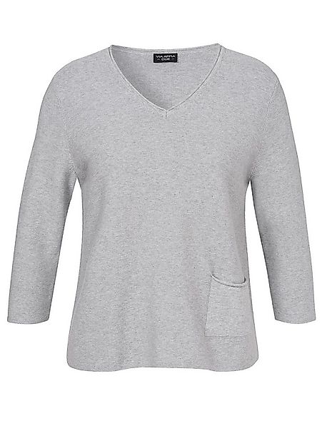 VIA APPIA DUE V-Ausschnitt-Pullover in Große Größen günstig online kaufen