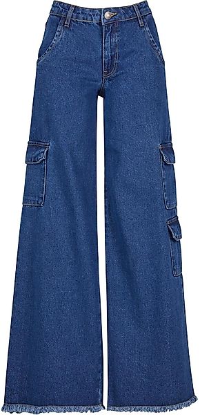 URBAN CLASSICS Funktionshose Ladies Mid Waist günstig online kaufen
