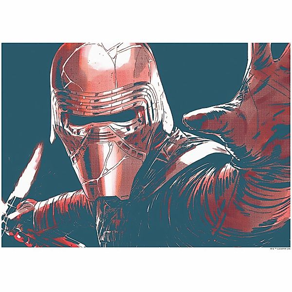 Komar Bild "Star Wars Faces Kylo", Star Wars, (1 St.), Wandbild zur Dekorat günstig online kaufen