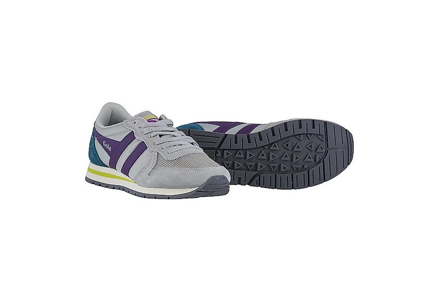 Gola Daytona hellgrau/violett/lime Damen Sneaker günstig online kaufen