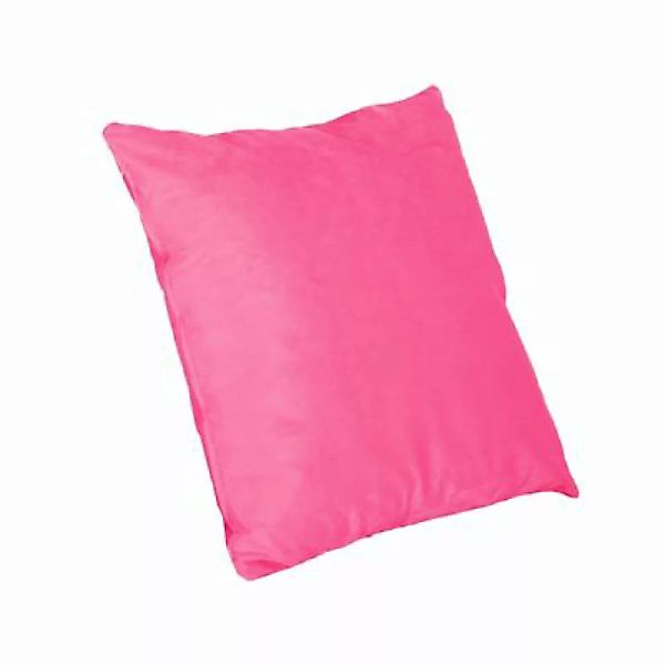 HTI-Living Kissen Nathalie Unifarben 45 x 45 cm pink günstig online kaufen