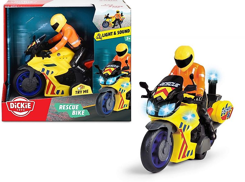 Dickie Toys Spielzeug-Polizei Dickie Spielfahrzeug Polizei Motorrad Go Real günstig online kaufen