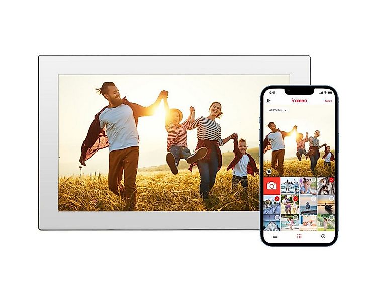 Rollei Smart Frame WiFi 101 verspiegelt Digitaler Bilderrahmen günstig online kaufen
