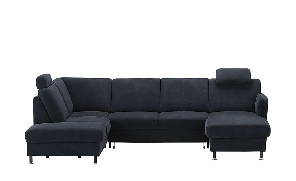 meinSofa Wohnlandschaft  Veit ¦ blau ¦ Maße (cm): B: 305 H: 90 T: 200.0 Pol günstig online kaufen