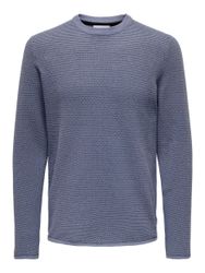 ONLY & SONS Strickpullover Rundhals Langarm günstig online kaufen