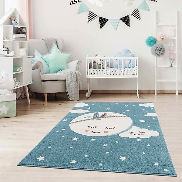 Carpet City Kinderteppich "Anime9383" rechteckig 11 mm Höhe pflegeleichter günstig online kaufen