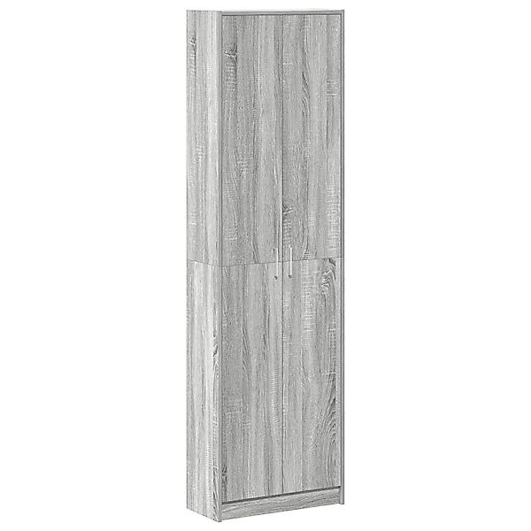 vidaXL Kleiderschrank Kleiderschrank Grau Sonoma 55x25x189 günstig online kaufen