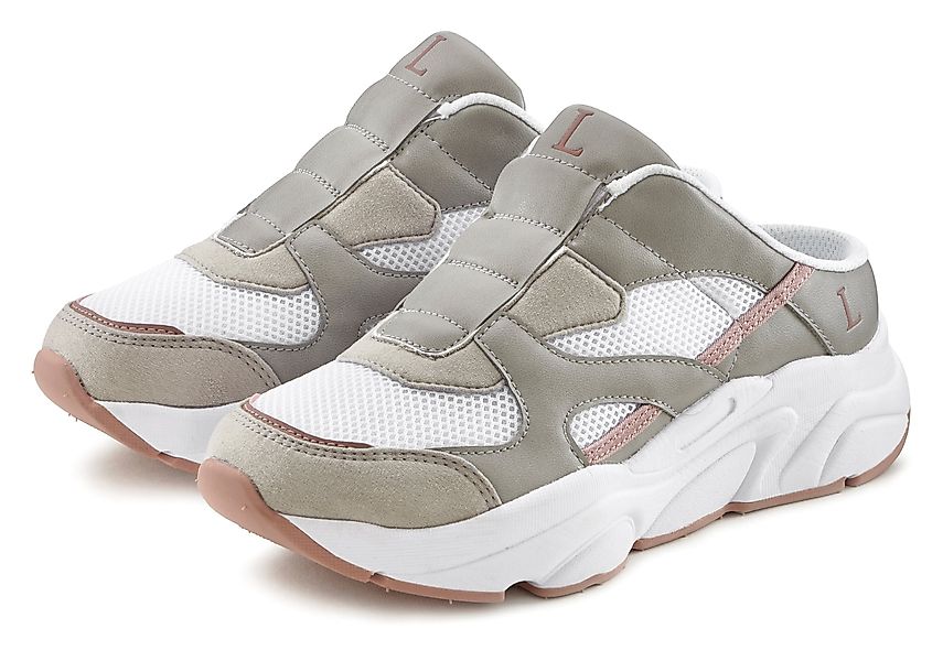 LASCANA Sneaker mit Chunky Sohle, Sabot, günstig online kaufen