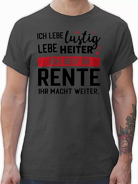 Shirtracer T-Shirt Ich geh in Rente günstig online kaufen