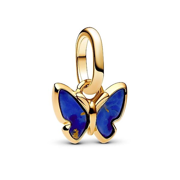 Pandora Kettenanhänger Mini Charm- Blauer Schmetterling günstig online kaufen