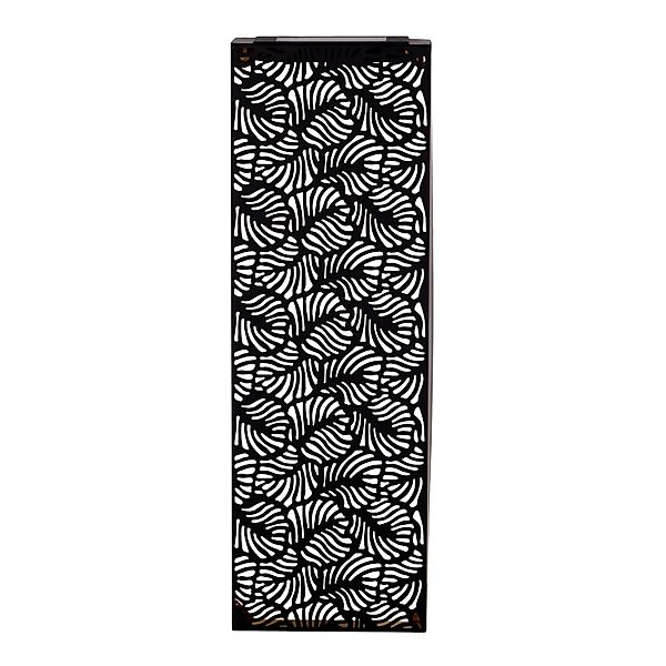 Näve LED-Solar-Dekoleuchte Ima Schwarz 61,7 cm x 20 cm x 4,6 cm günstig online kaufen