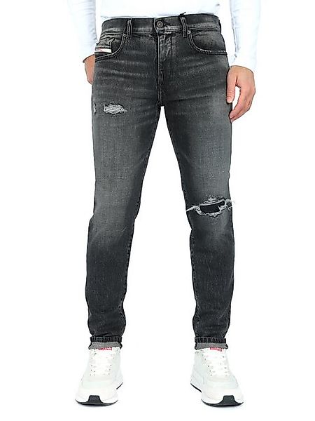 Diesel Slim-fit-Jeans Destroyed Look Hose - günstig online kaufen