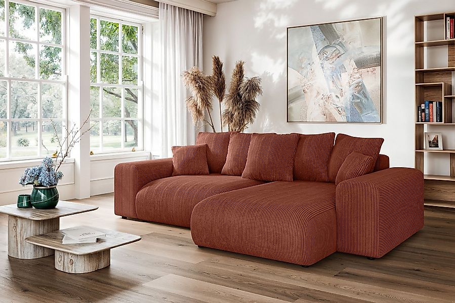 Home affaire Ecksofa LAKESIDE mit Bettfunktion und Bettkasten, B/T/H 257/16 günstig online kaufen