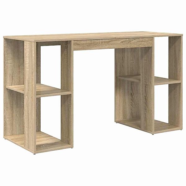 vidaXL Schreibtisch mit Stauraum Sonoma-Eiche 130 x 50,5 x 75 cm 869500 günstig online kaufen