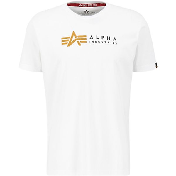 Alpha Industries  T-Shirts & Poloshirts Alpha Label T-Shirt PP - white günstig online kaufen