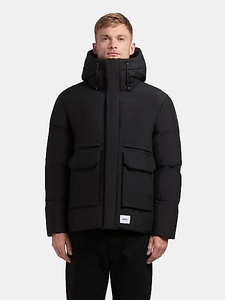khujo Winterjacke "Dave" mit Kapuze Warme Herren Outdoorjacke mit Rucksackt günstig online kaufen