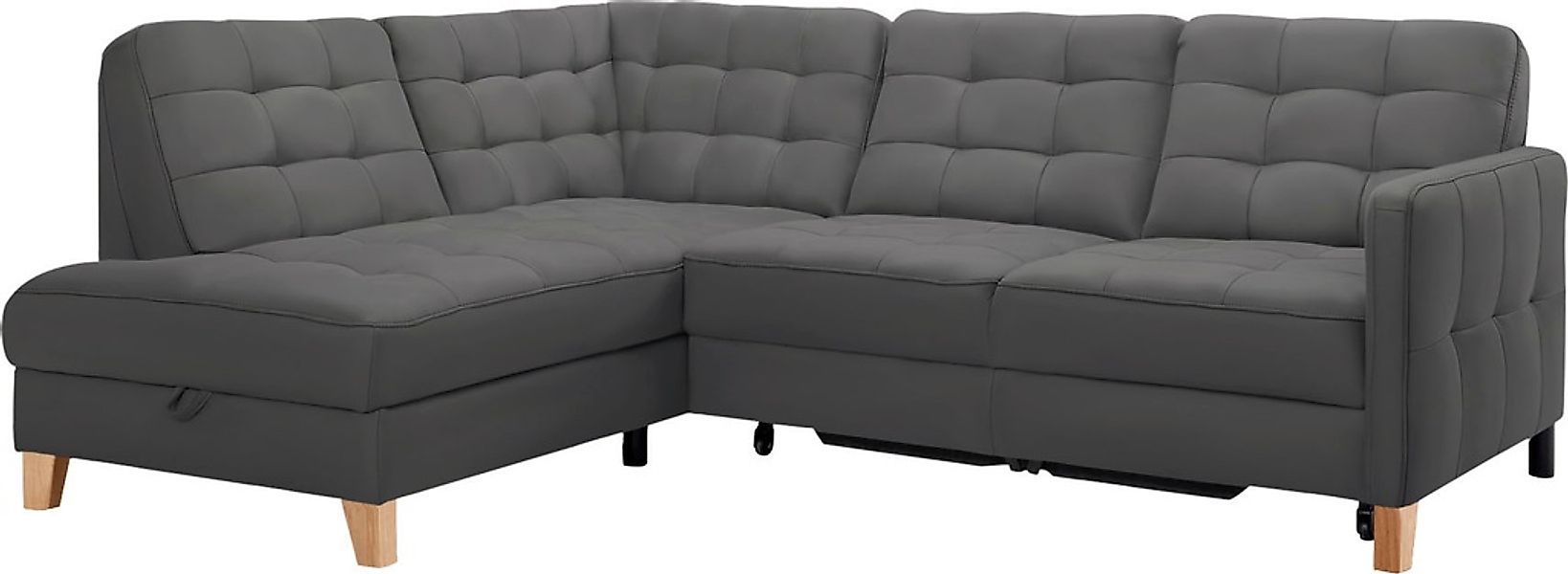 exxpo - sofa fashion Ecksofa »Elio, kompakt und komfortabel, bequem, zeitlo günstig online kaufen
