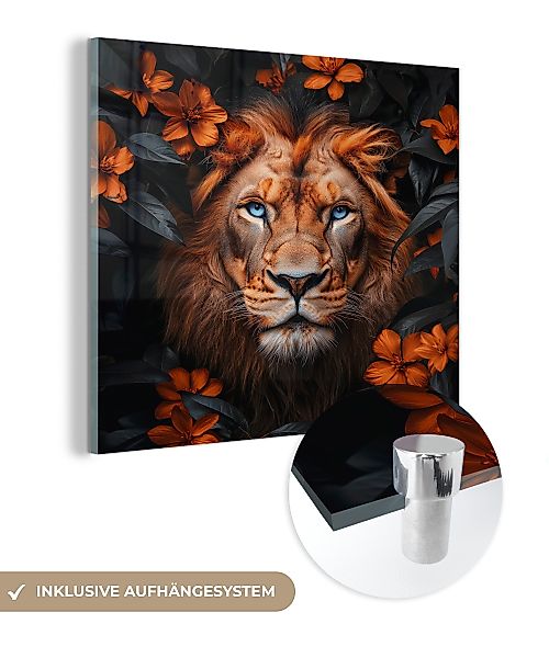 MuchoWow Acrylglasbild Löwe - Tierporträt - günstig online kaufen