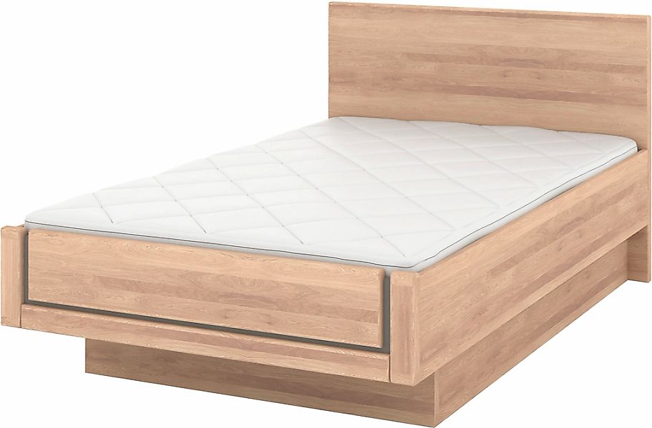 Musterring Holzbett "Sorrent, Bettgestell, Bettrahmen, teilmassiv Eiche", ( günstig online kaufen