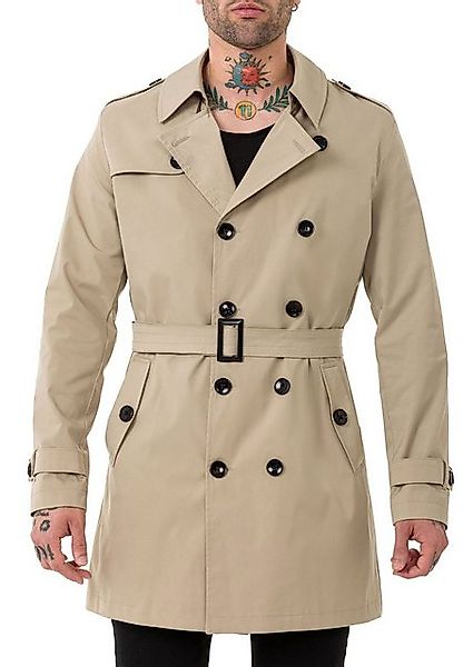 RedBridge Trenchcoat Red Bridge Herren Mantel Trenchcoat Jacke Beige L Prem günstig online kaufen