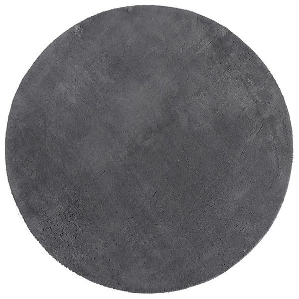 vidaXL Teppich Huarte Kurzflor Weich Und Waschbar Anthrazit  80 Cm 1932322 günstig online kaufen