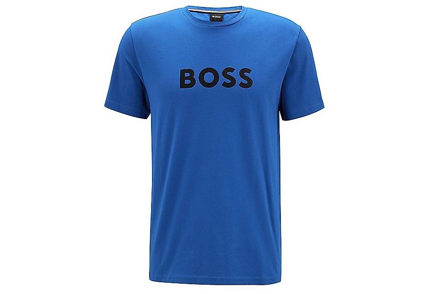 BOSS T-Shirt Sun UV Protection (1-tlg) Herren Beach Shirt aus reiner Baumwo günstig online kaufen
