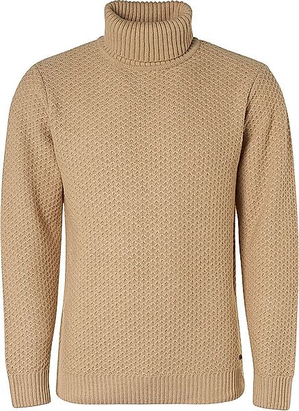 No Excess Rollkragenpullover Mix Wool Beige - Größe XXL günstig online kaufen