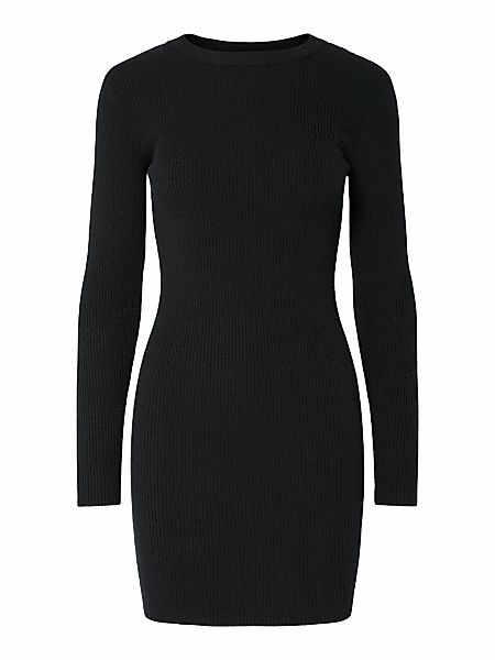 pieces Minikleid "PCMIRA NEW LS O-NECK KNIT DRESS NOOS BC", Sommerkleid günstig online kaufen
