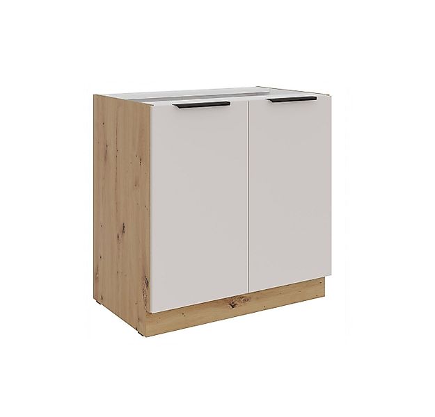 Küchen-Preisbombe Unterschrank 80 cm Küche SOLANO Kaschmir beige Küchenzeil günstig online kaufen