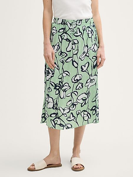 TOM TAILOR Sommerrock High Waist Satin günstig online kaufen