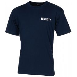 MFH T-Shirt T-Shirt, blau, Security, bedruckt günstig online kaufen