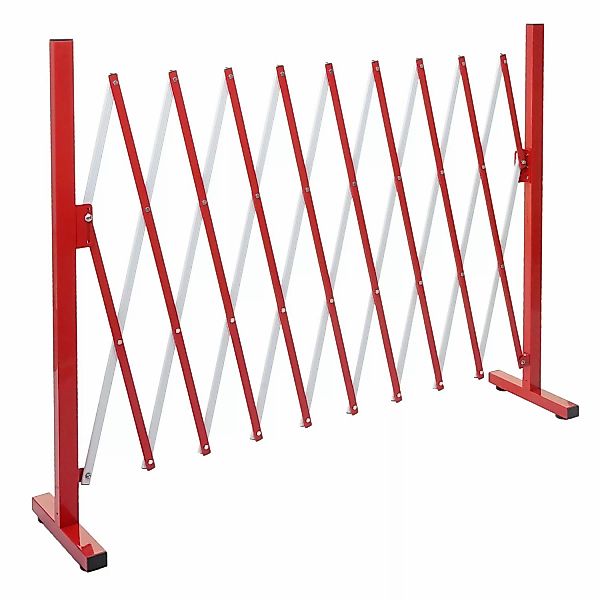 MCW Absperrgitter B34 Scherengitter Zaun Schutzgitter ausziehbar Alu Rot-We günstig online kaufen