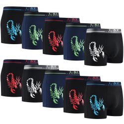 L&K Boxershorts 1104-1121 (10er-Pack) Herren Boxershorts günstig online kaufen