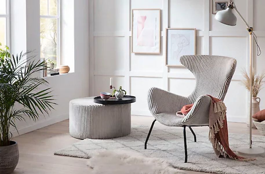 SalesFever Relaxsessel, Ohrensessel in modernem Design günstig online kaufen