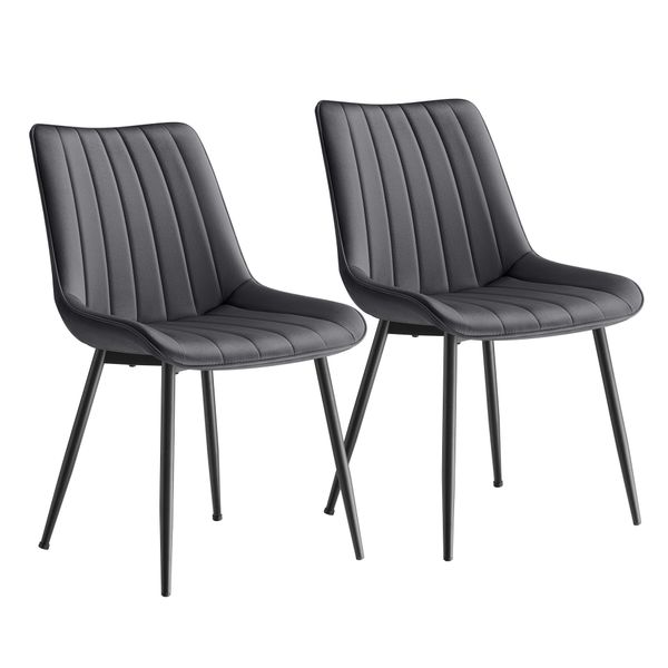 SONGMICS Esszimmerstuhl Stuhlset – Polsterstühle, Moderner günstig online kaufen