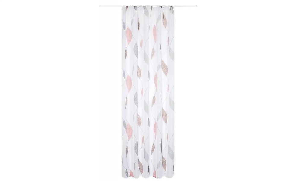 HOME WOHNIDEEN Gardine "PAOLO" Kräuselband 1 Stk. tlg. halbtransparent günstig online kaufen