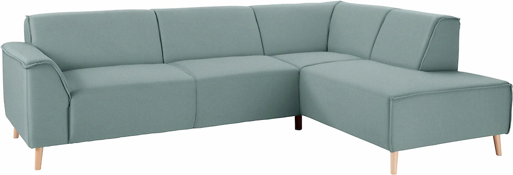 Home affaire Ecksofa "Janek Scandic Design, elegant und zeitlos, L-Form" mi günstig online kaufen