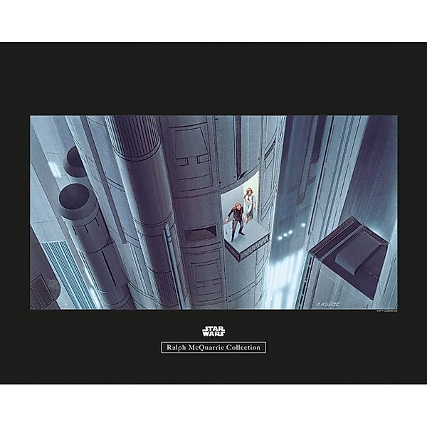 Komar Bild "Star Wars Classic RMQ Escape Plan", Star Wars, (1 St.), Wandbil günstig online kaufen
