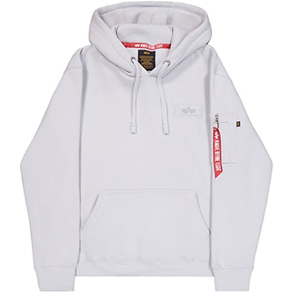 Alpha Industries  Sweatshirt Back Print Hoodie - pastel grey günstig online kaufen