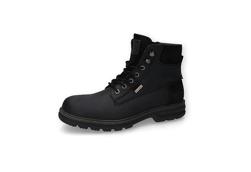 camel active Boots cow buff crazy SCHWARZ Schnürboots günstig online kaufen