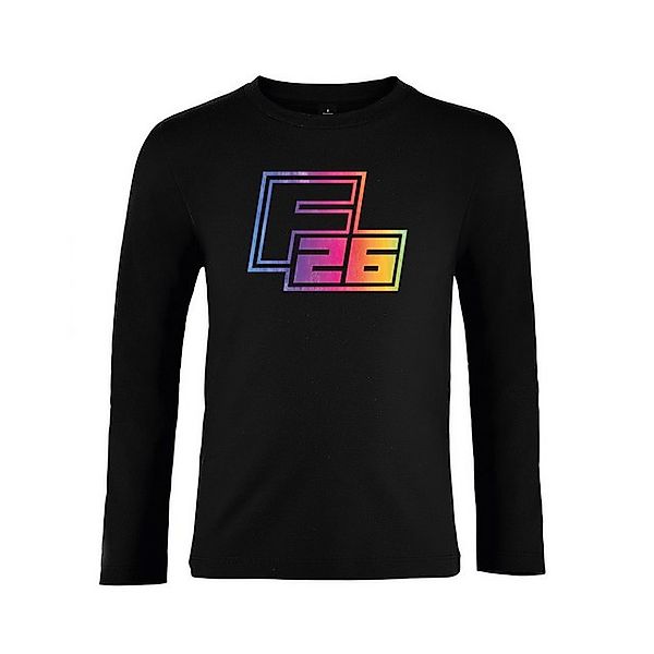 Fantic26 T-Shirt Fantic26 Langarm Shirt Schwarz/Rainbow M günstig online kaufen