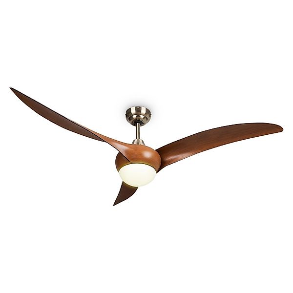 Klarstein Monteverde Deckenventilator Beleuchtung Ø 132 cm 8376 m³/h 3 Flüg günstig online kaufen
