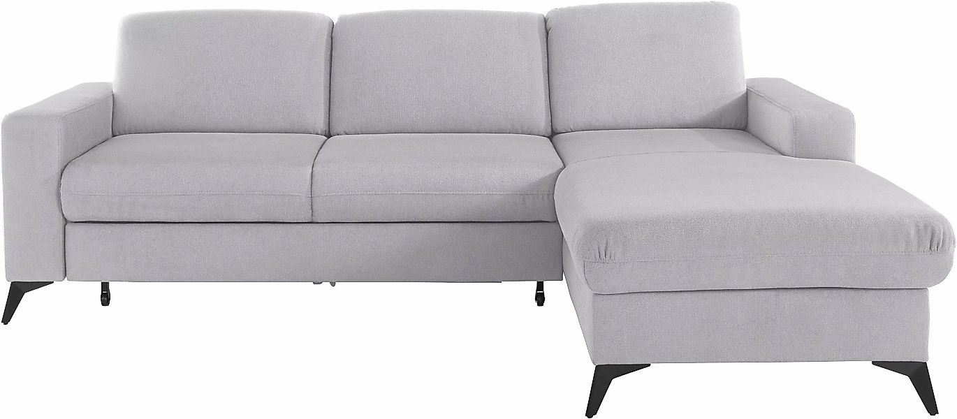 Places of Style Ecksofa "Lolland L-Form", Wahlweise mit Bettfunktion und Be günstig online kaufen