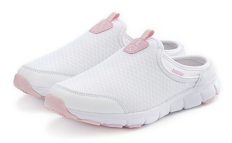 LASCANA Slip-On-Sneaker, Sneaker Halbschuh, Freizeitschuh, Sabot, Clogs aus günstig online kaufen